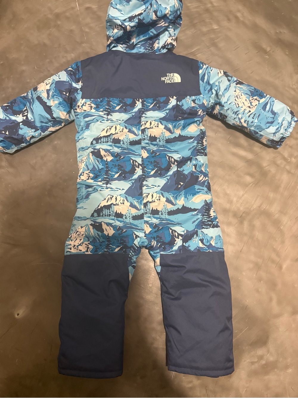 The North Face Kids Blue Patterned Rashguard - Picture 4 of 4